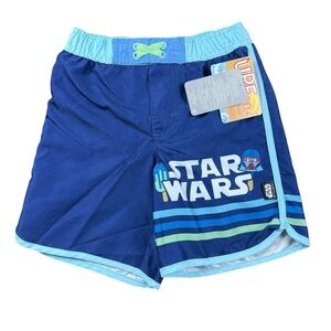 NWT Disney Star Wars Swim Trunks